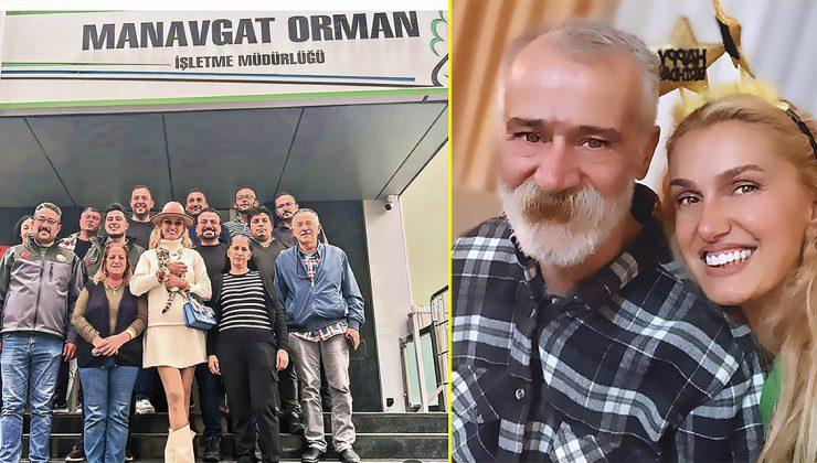 TUĞBA ÖZAY 2 Yıl önce ölen Babası için hatıra ormanı yaptırıyor
