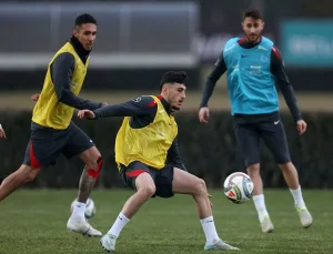 A Milli Takım’da Karadağ maçı hazırlıkları başladı