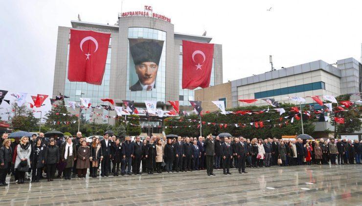 Ulu Önder Atatürk, Bayrampaşa’da Törenle Anıldı