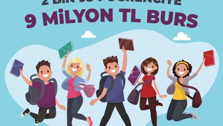 2 Bin 934 Öğrenciye 9 Milyon TL Burs