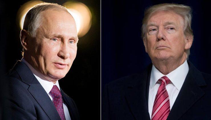 Putin seçim zaferinden dolayı Trump’ı tebrik etti
