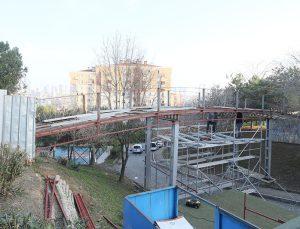 Kağıthane’de ulaşımı kolaylaştıracak köprü çalışması