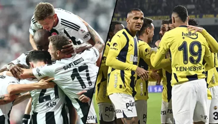 Beşiktaş – Fenerbahçe maçının muhtemel 11’leri