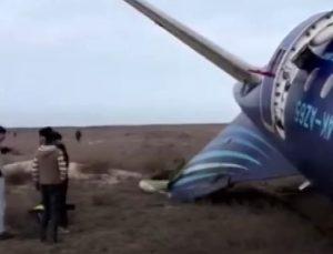 Kazakistan’daki uçak faciasında 25 kişi sağ kurtuldu