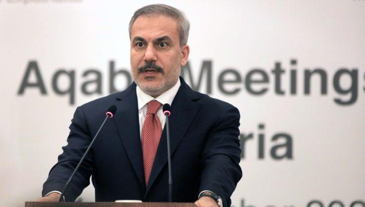 Dışişleri Bakanı Fidan: “Türkiye olarak Suriye halkıyla omuz omuza duracağız”