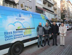 Bayrampaşa’nın hava kalitesi ölçülüyor