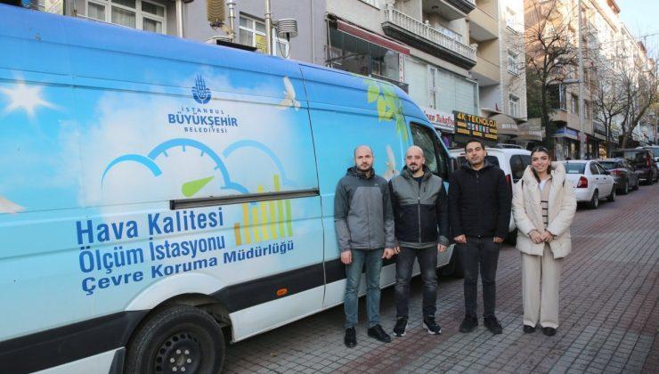 Bayrampaşa’nın hava kalitesi ölçülüyor