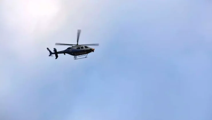 Sarıyer’de helikopter destekli uygulama, polis kuş bile uçurtmadı: 5 gözaltı
