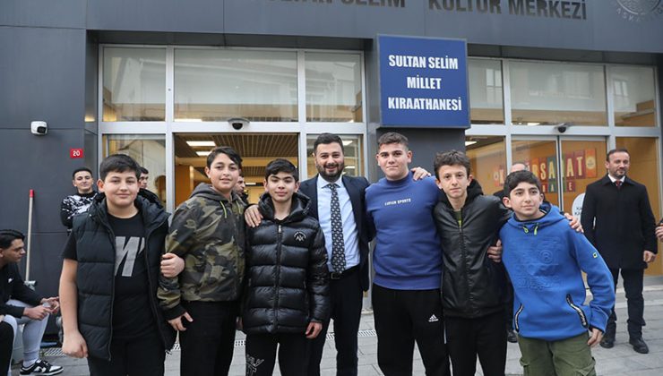 Kağıthane’de 5 Millet Kıraathanesi Gençlerin Eğitim Üssü Oldu