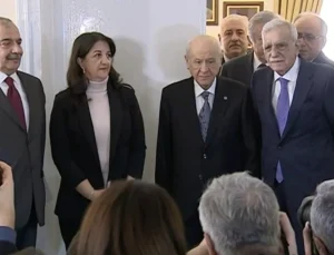 Devlet Bahçeli, İmralı ziyaretinden sonra DEM Parti heyetini kabul etti