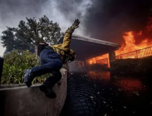 Hollywood’da yangın: Alevler hızını artırdı