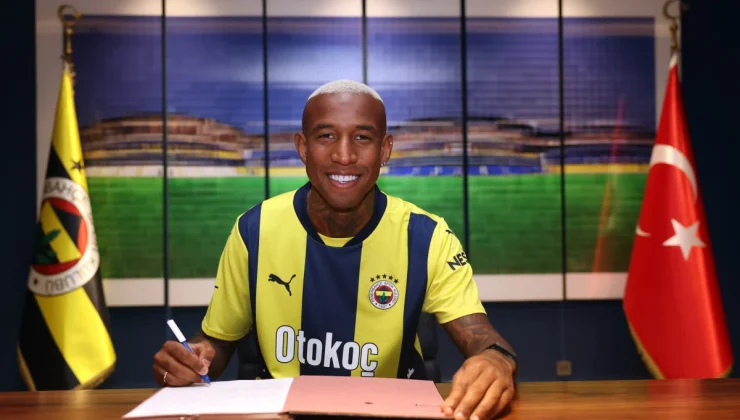 Fenerbahçe, Anderson Talisca ile sözleşme imzaladı