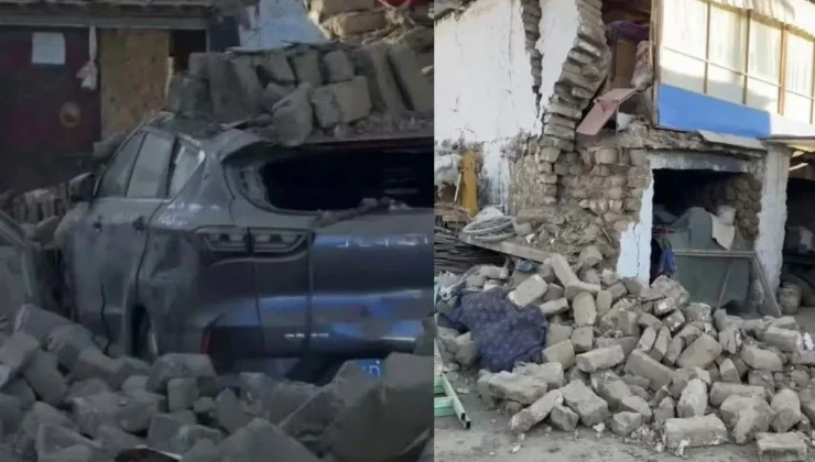 Çin’in Tibet Özerk Bölgesi’nde 6,8 büyüklüğünde deprem meydana geldi