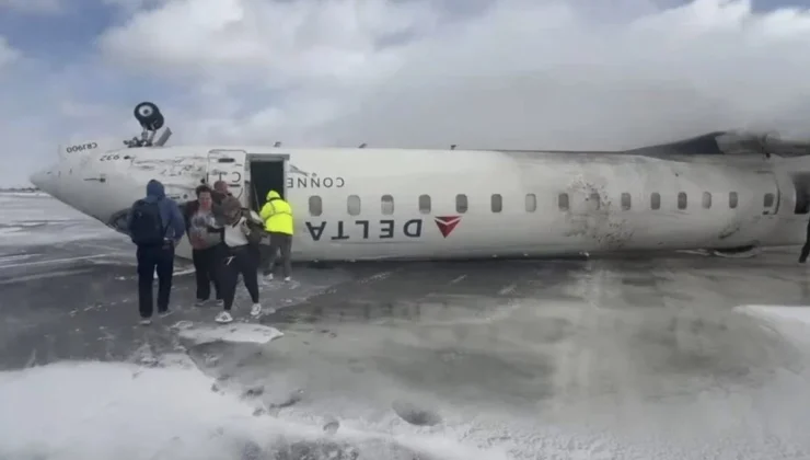 Kanada Toronto Havalimanı’nda uçak kazası