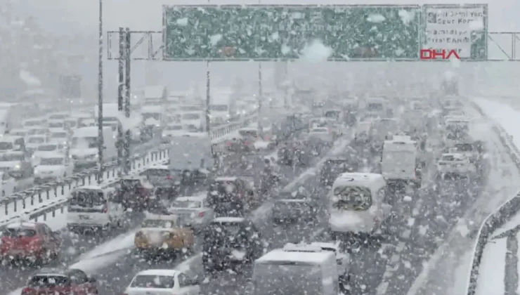 İstanbullu hazırlan: Kar yağışı şiddetlenecek