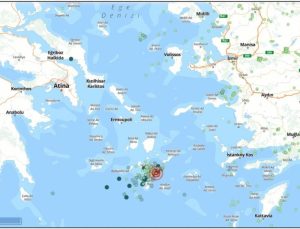 AFAD: Ege Denizi’nde 400’ü aşkın deprem!