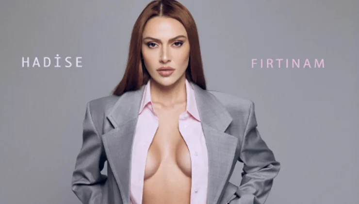 Hadise, yeni şarkısının kapak fotoğrafını paylaştı