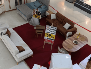 Bayrampaşa Akvaryum Yaşam ve Mobilya Çarşısında Düğün Paketi 159 bin TL