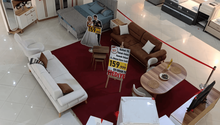 Bayrampaşa Akvaryum Yaşam ve Mobilya Çarşısında Düğün Paketi 159 bin TL