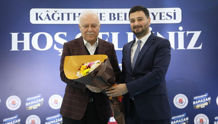 NİHAT HATİPOĞLU KÂĞITHANE’DE RAMAZAN COŞKUSUNA ORTAK OLDU
