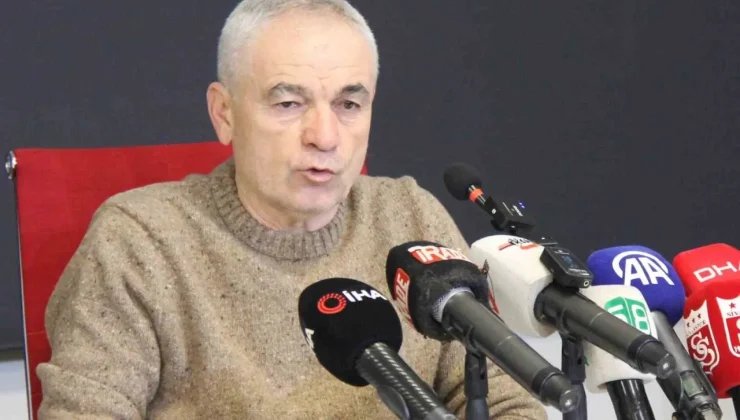 Rıza Çalımbay Sivasspor’daki hedefi açıkladı