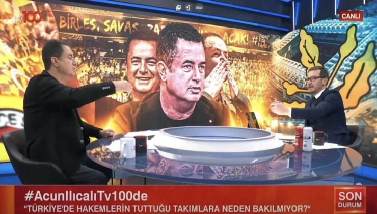 Acun Ilıcalı, Ekrem İmamoğlu iddialarına tv100 canlı yayınında cevap verdi