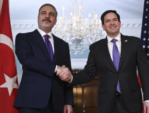 Dışişleri Bakanı Fidan ve ABD’li mevkidaşı Rubio ile bir araya geldi