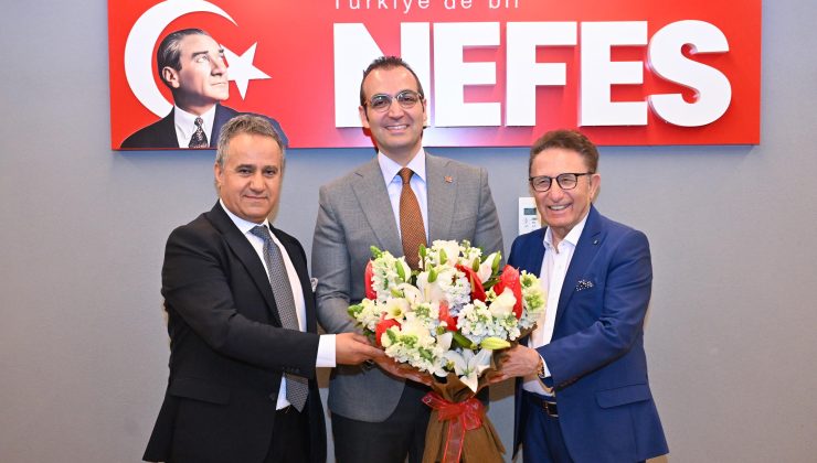 BAŞKAN ŞAHAN NEFES MEDYA GRUBU’NU ZİYARET ETTİ