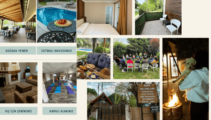 Doğanın Kalbinde Huzurlu Konaklama Alex Village Life