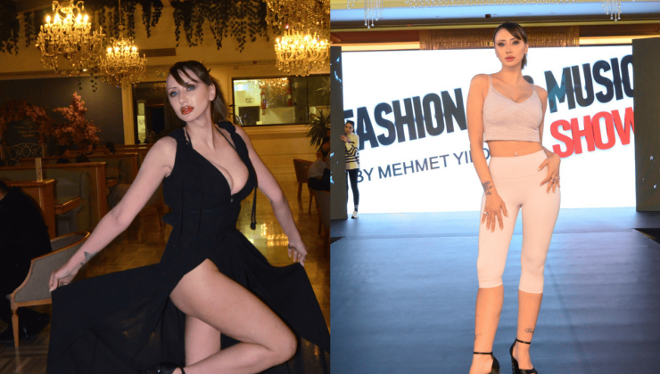 Esra Bedir podyumdaki performansıyla büyüledi