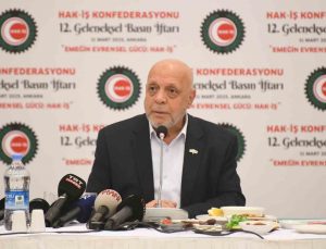 HAK-İŞ Genel Başkanı Arslan: “Asgari Ücret Tespit Komisyonunda kimin olduğundan ziyade komisyonunun yapısına itirazımız var”