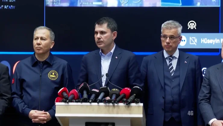 Murat Kurum: Sahada en az 3 bin hasar tespit ekibi olacak