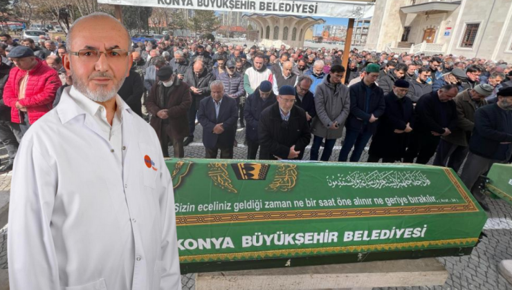 Balkondan düşerek hayatını kaybeden doktor son yolculuğuna uğurlandı