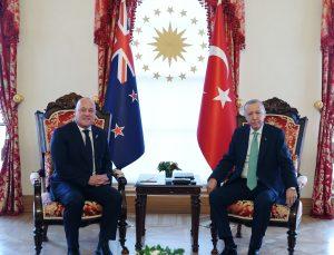 Cumhurbaşkanı Erdoğan, Yeni Zelanda Başbakanı Luxon’u kabul etti