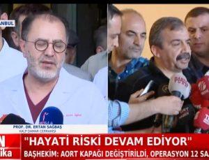 Sırrı Süreyya Önder’in doktorlarından açıklama: Ölüm riski yüksek olan bir ameliyat yapıldı
