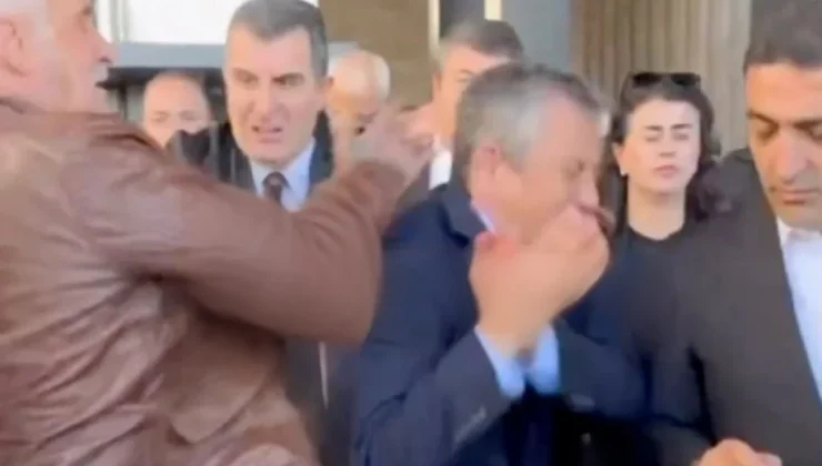 AKM’de Özgür Özel’e saldırı