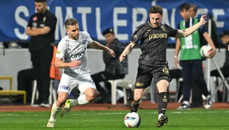 Trabzonspor, Kasımpaşa ile berabere kaldı