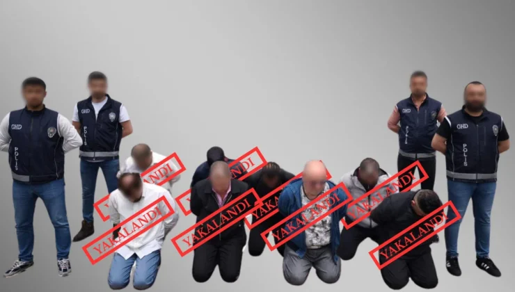 Interpol tarafından aranan uluslararası suçlulara operasyon
