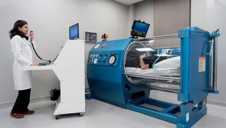 Hasarlı dokular için 23 ilde ‘saf oksijen’ tedavisi