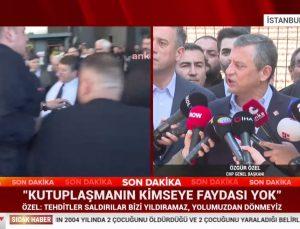 Özgür Özel’den saldırı sonrası ilk açıklama