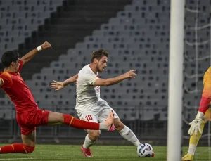 Ümit Milli Futbol Takımı özel maçta Karadağ ile berabere kaldı