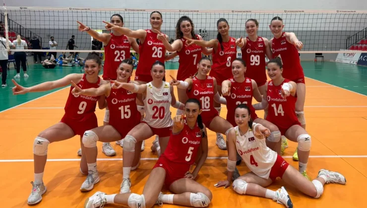 19 Yaş Altı Kadın Voleybol Milli Takımı, Balkan Şampiyonası’nı ikinci bitirdi