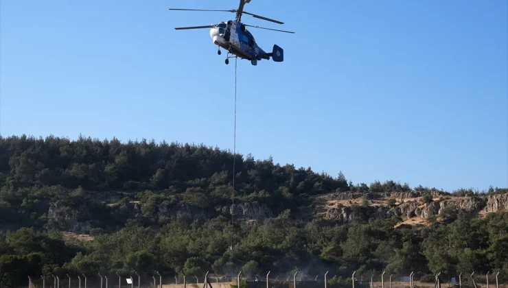 İzmir’de orman yangını 19 saattir devam ediyor