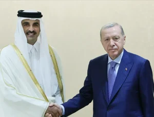 Cumhurbaşkanı Erdoğan Katar Emiri ile görüştü