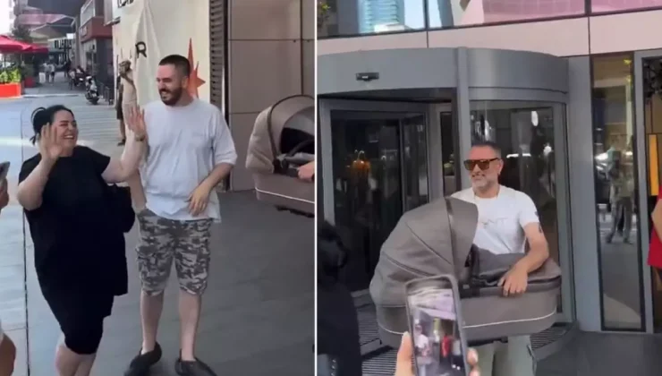 İkinci kez dede olan ünlü isim davullu zurnalı kutlama yaptı