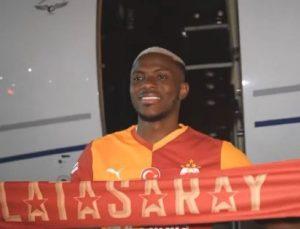 Galatasaray’ın yeni transferi Victor Osimhen İstanbul’da