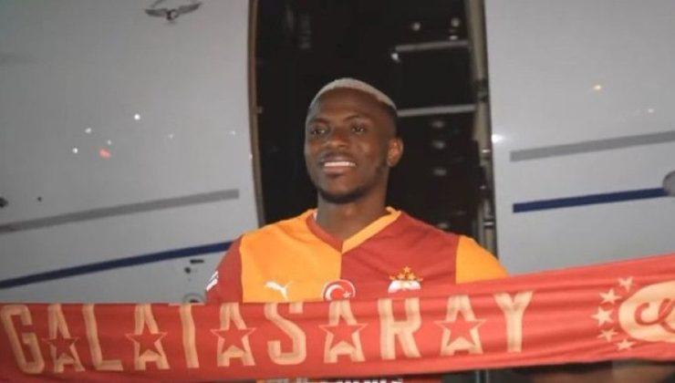 Galatasaray’ın yeni transferi Victor Osimhen İstanbul’da