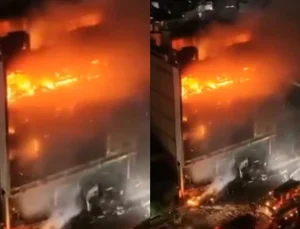 Irak’ta alışveriş merkezinde yangın: En az 50 ölü