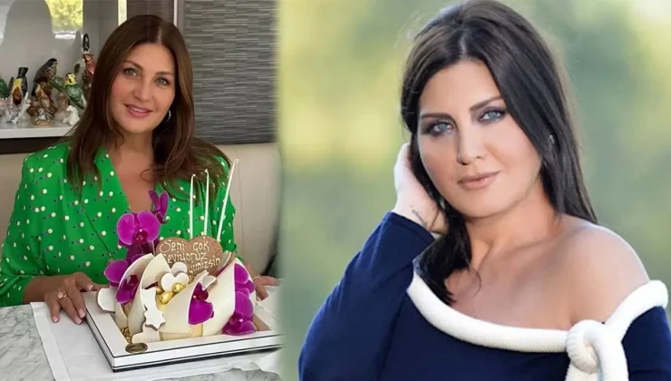 Çocuklarıyla yeni yaşını kutladı! Şarkıcı Sibel Can 55 oldu