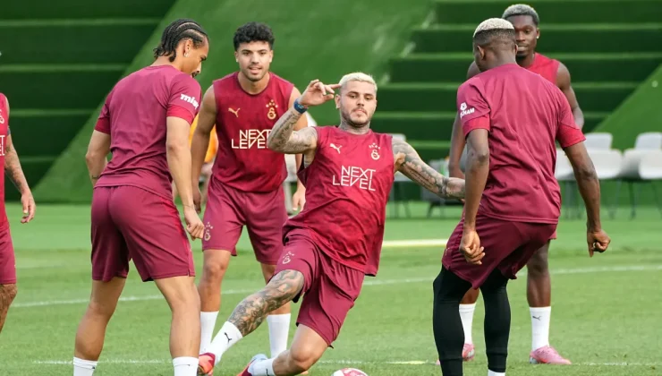 Galatasaray’da Victor Osimhen sahaya indi